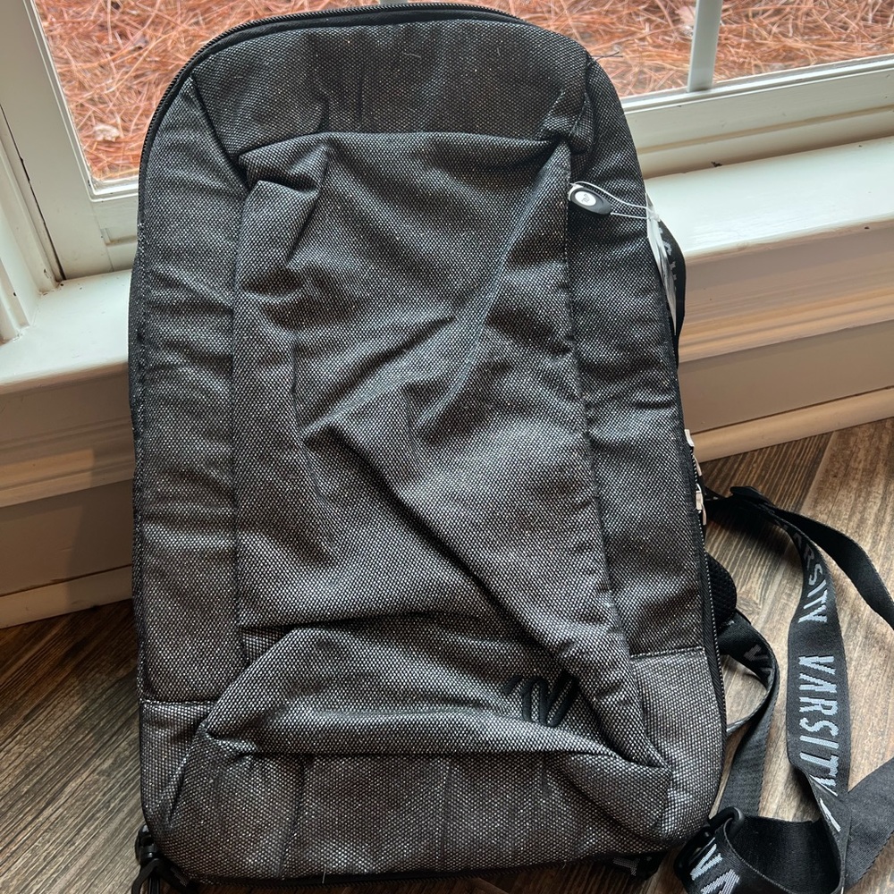 Grey Glitter cheer bag
